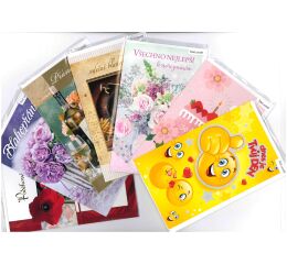 Přání srdečné "N" mix